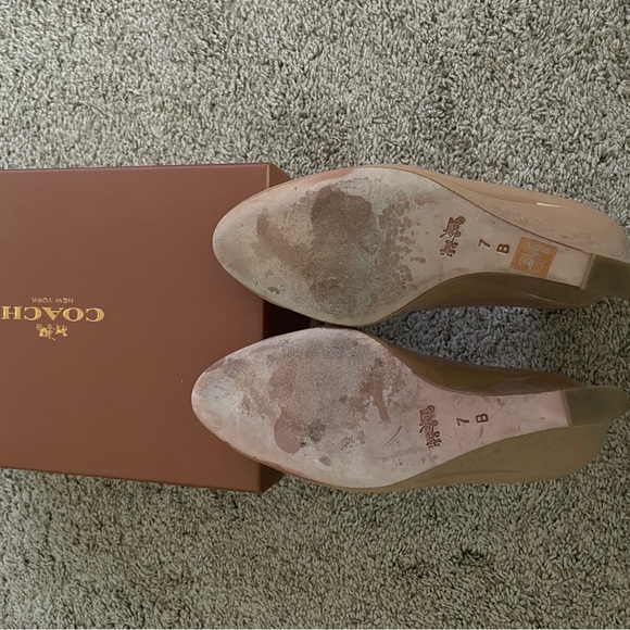 Coach patent leather wedges - Picture 8 of 8